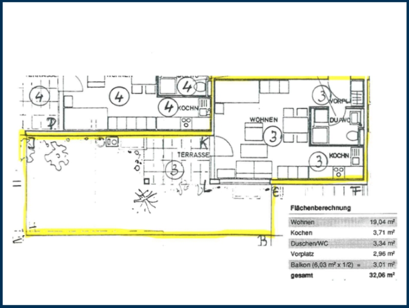 Die Hausverwaltung Woltering verkauft eine 1-Zimmer Wohnung mit Tiefgaragen-Stellplatz in Stuttgart Sommerrain.